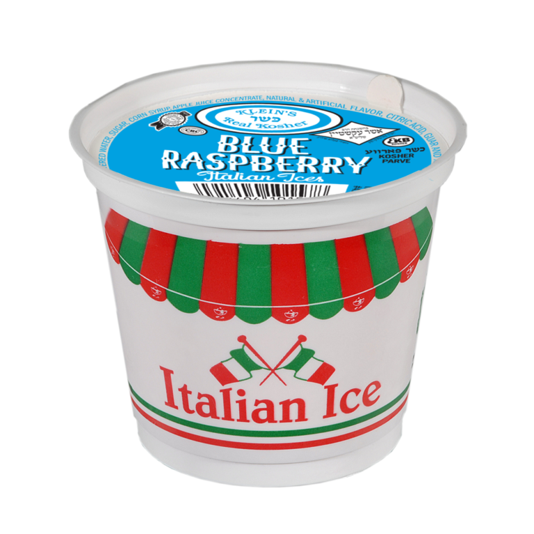 Italian Ices Blue Raspberry Kosher Ice Cream 0111
