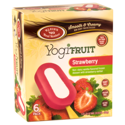 Strawberry Yogi Fruit - Kosher Ice Cream