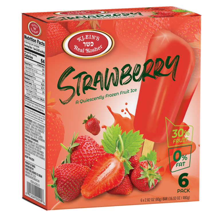 Strawberry Fruit Bar - Kosher Ice Cream